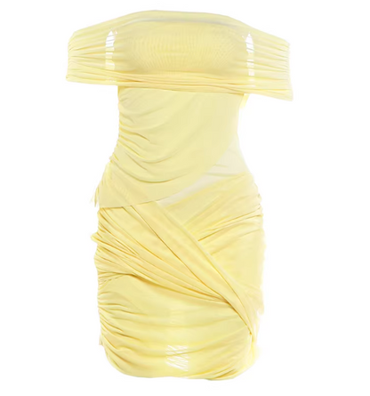 Blaues Damenkleid S101