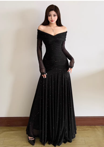 Black Women's Dress S511