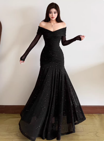 Black Women's Dress S511