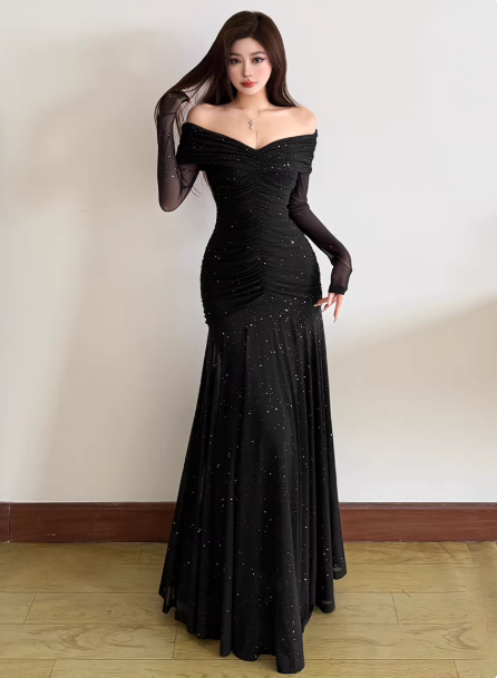 Black Women's Dress S511