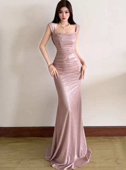 Chic Pink Dress S481