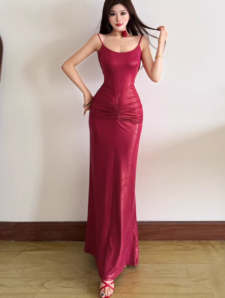 Robe bleue pour femme S101