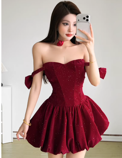 Robe bleue pour femme S101