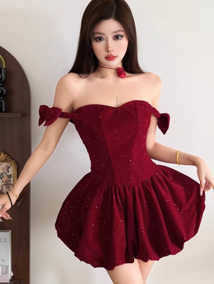Robe bleue pour femme S101