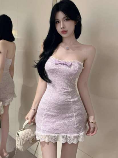 Robe bleue pour femme S101