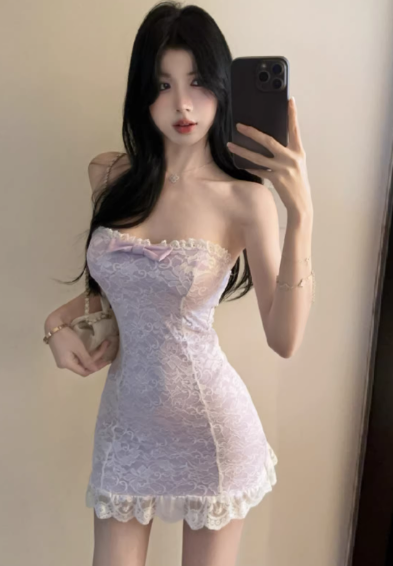 Robe bleue pour femme S101