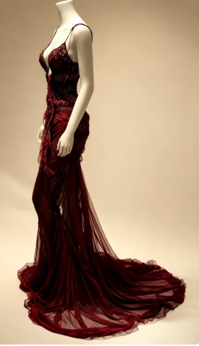 Sexy Mermaid Spaghetti Straps Wine Red Long Birthday Dress Birthday Outfits Graduation Dresses D2606