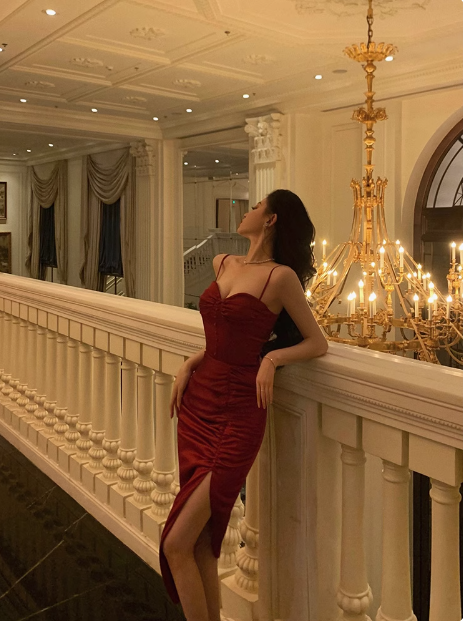Sexy Sheath Red 21st Birthday Dress Party Gown Birthday Outfits Birthday Dress Ideas For Women DP2316