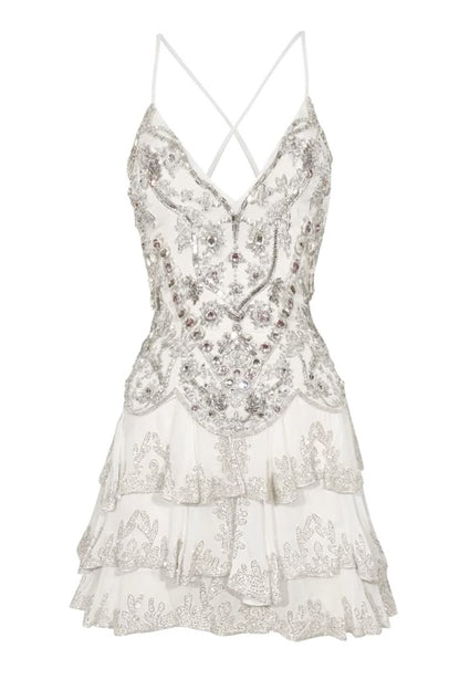 Robe de soirée vintage en mousseline de soie, coupe trapèze, bretelles spaghetti, tenue de soirée formelle pour le collège, pour les 18 ans, DH1080
