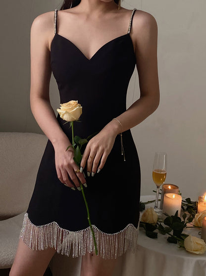 Sexy Sheath Spaghetti Straps Black Satin Mini Short Formal 8th Grade Homecoming Dresses Summer Middle School Hoco Dress Homecoming Outfits DH1093