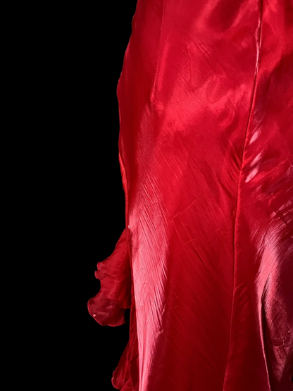 Elegant Sheath Halter Red Satin Long Prom Dresses Party Dress Summer 20th Birthday Outfits 18th Birthday Dresses DH1325
