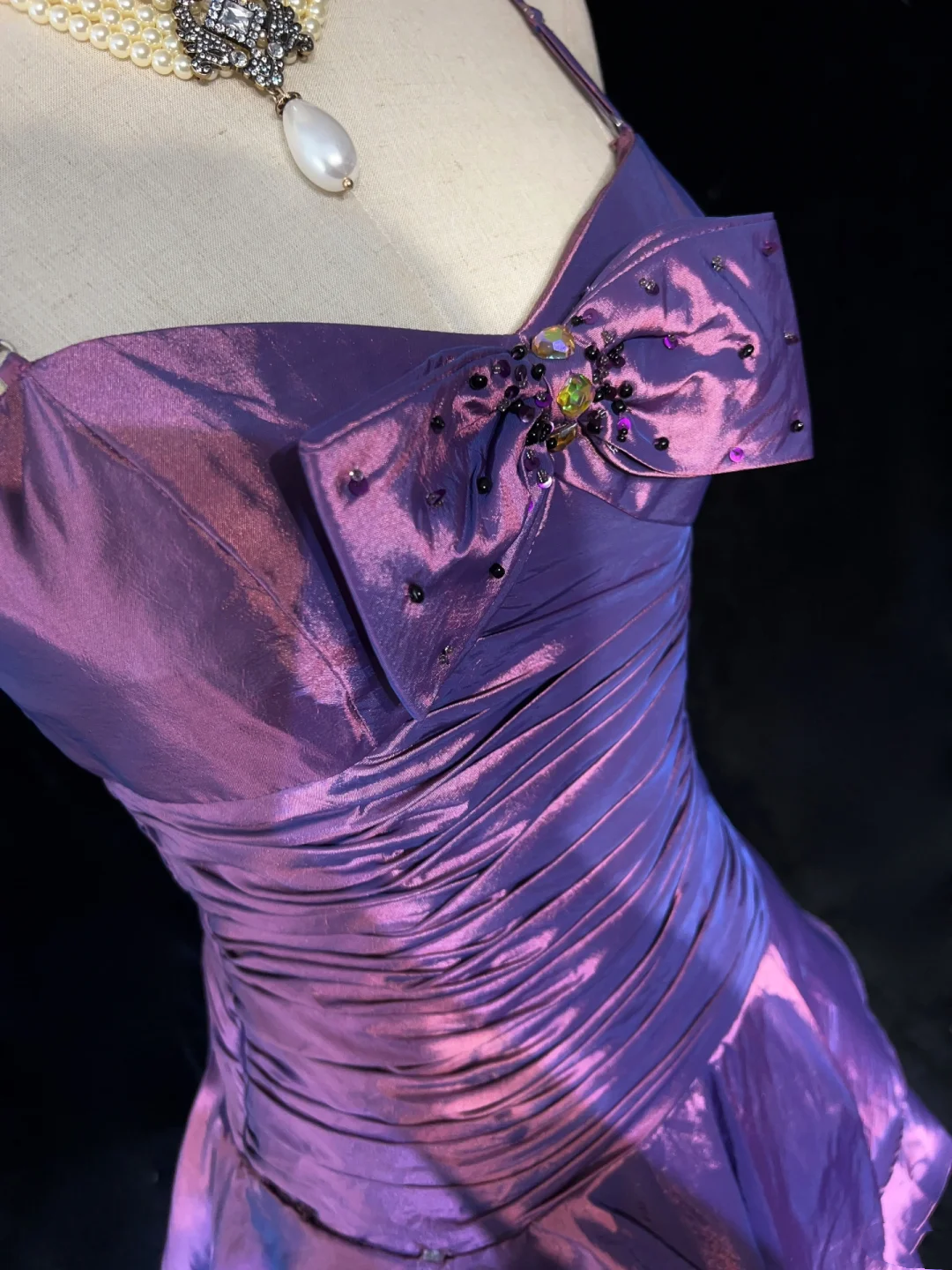 Trendy A Line Spaghetti Straps Grape Mini Short Formal 8th Grade Homecoming Dresses Middle School Short Prom Dress Hoco Outfits DH1433