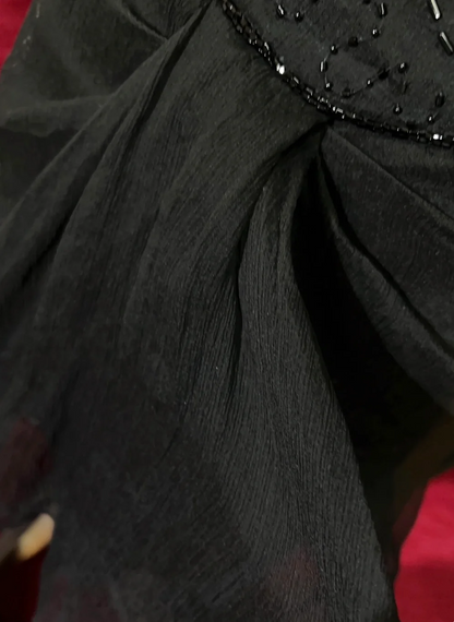 Unique A Line Spaghetti Straps Black Chiffon Short Mini Formal 7th Grade Homecoming Dresses Middle School Short Cocktail Night Dress Hoco Outfits DH1444