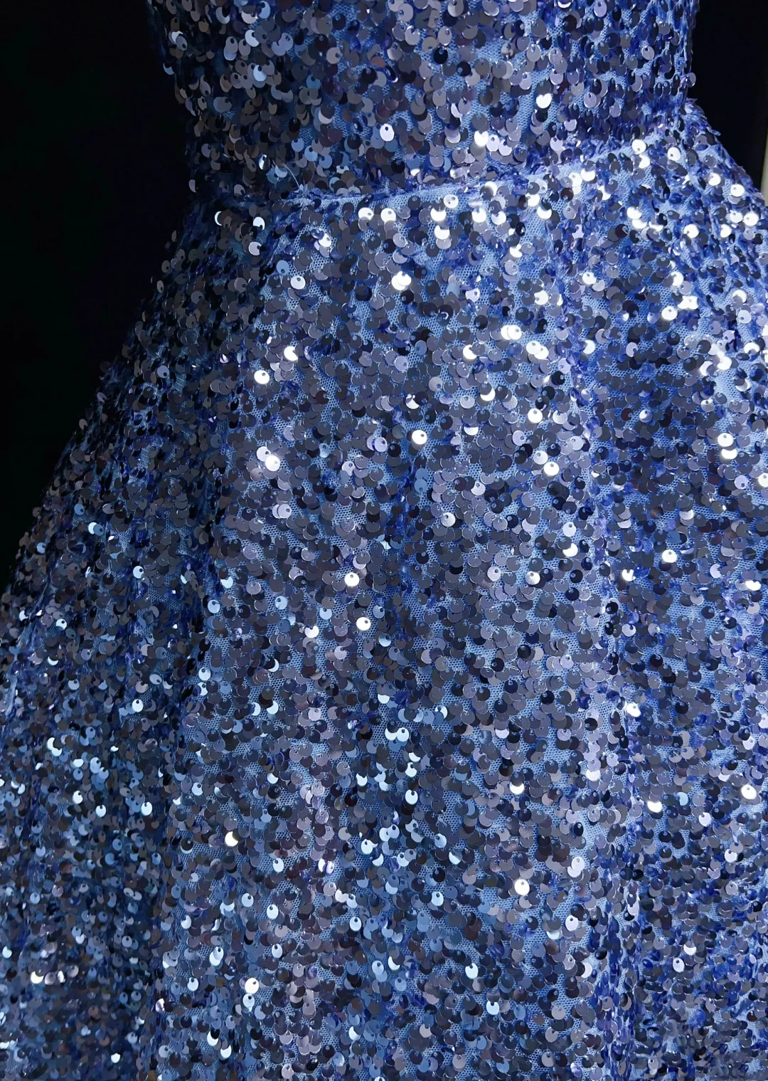 Cute Ball Gown Spaghetti Straps Blue Sequin Short Mini Formal 8th Grade Homecoming Dresses Middle School Cocktail Night Dress Hoco Outfits DH1452