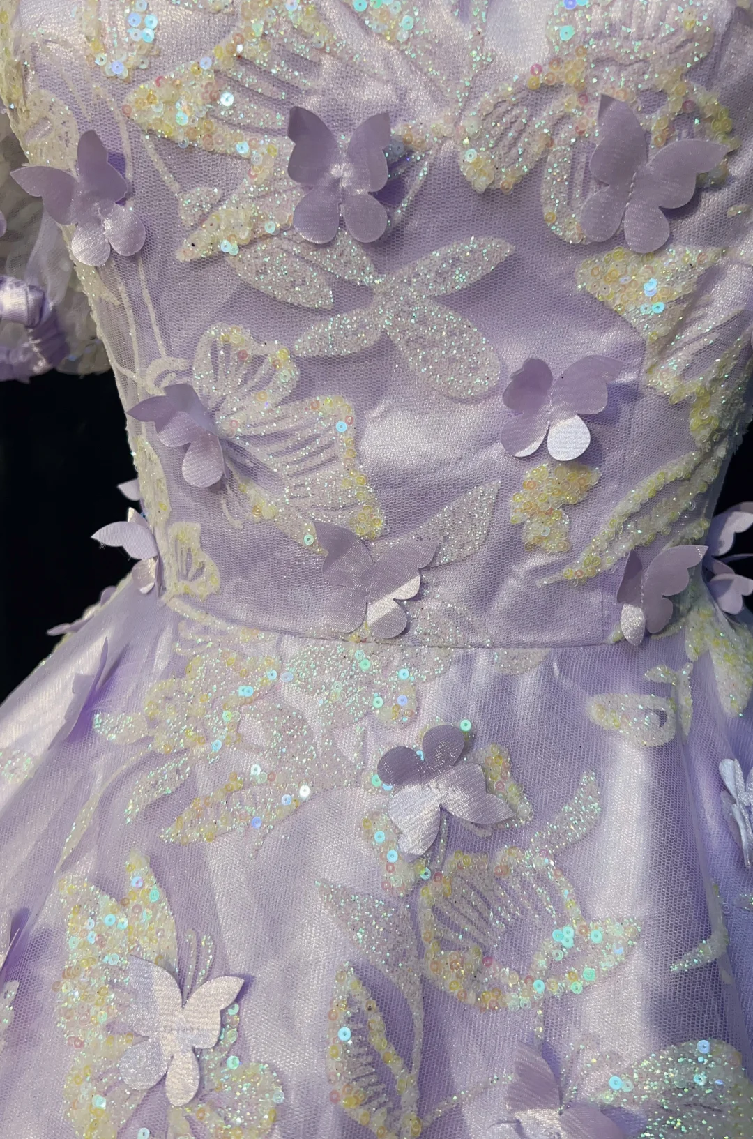 Sexy Ball Gown Square Neck Short Sleeves Lilac Tulle Short Mini Formal 7th Grade Homecoming Dresses Middle School Cocktail Night Dress Hoco Outfits DH1554