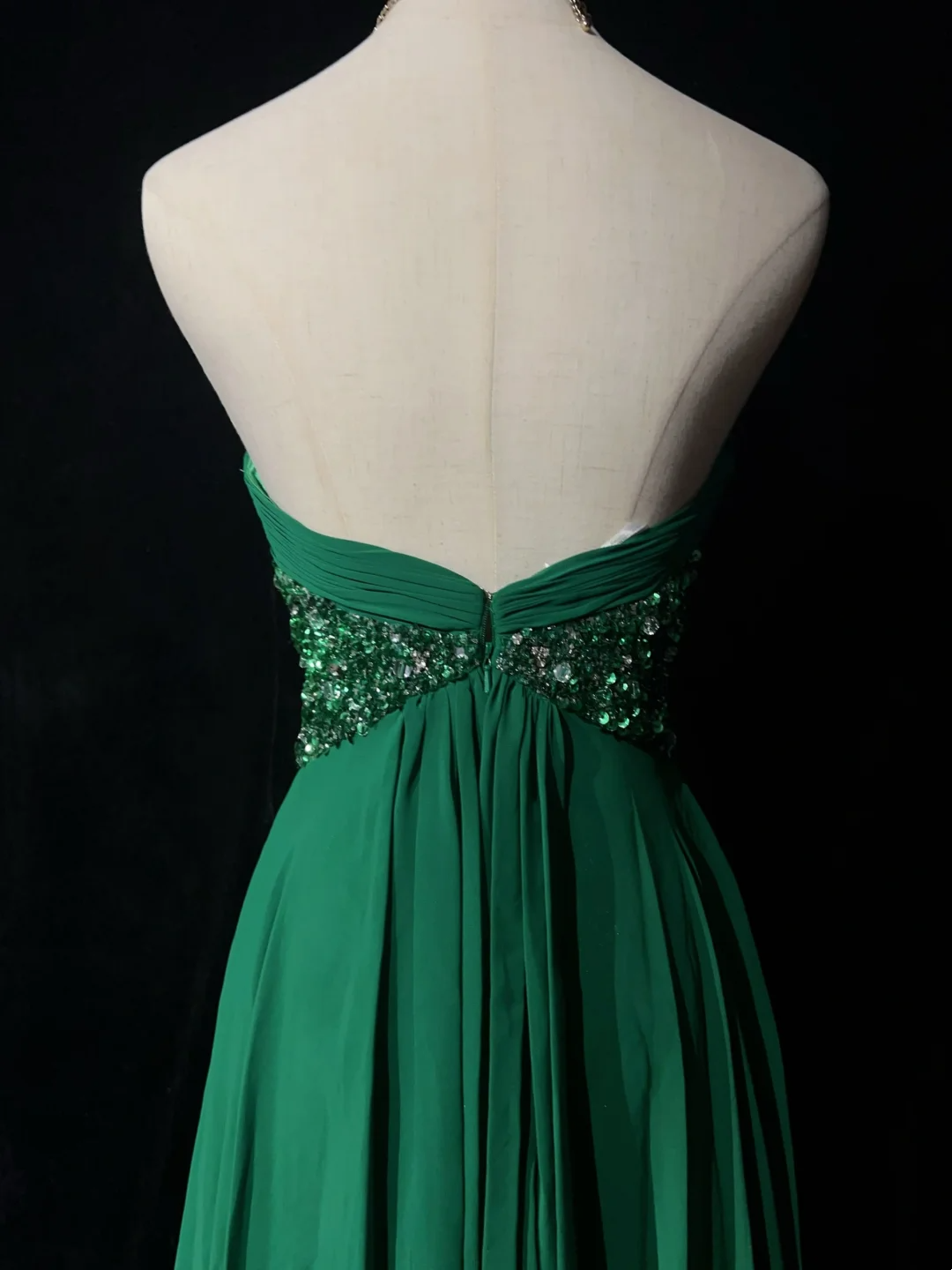 Vintage A line Sweetheart Green Chiffon Short Formal 8th Grade Homecoming Dresses Middle School Cocktail Dress Mini Hoco Outfits DH1468
