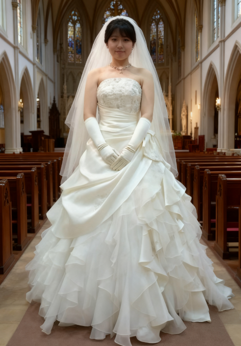 Vintage Wedding Gown Bridal Dress Ball Gown Strapless Satin Wedding Dress White Wedding Dresses Modest Wedding Gowns DH1502