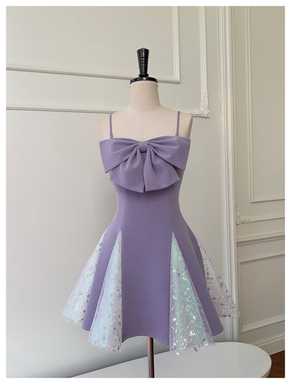 Pretty A Line Spaghetti Straps Corset Back Grad Dress Inspo Short Mini Formal 8th Grade Homecoming Dresses High School Hoco Court Dress Graduation Dress Hoco Outfits DH1907