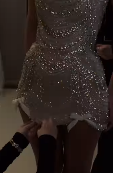 Sexy Sheath Square Champagne Beads Grad Dress Inspo Short Mini Formal 8th Grade Homecoming Dresses High School Hoco Court Dress Graduation Dress Cocktail Dress Birthday Outfits DH1922