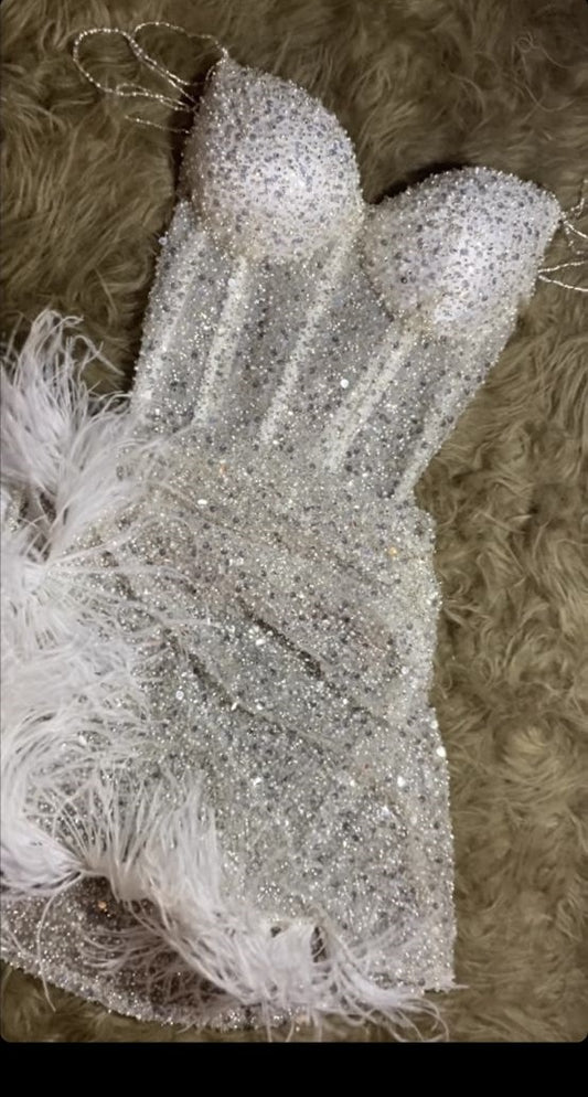 Aesthetic Sheath Spaghetti Straps White Tight Short Mini Sequin Formal Homecoming Dress Short Cocktail Outfits Graduation Dress Hoco Dress DH2140