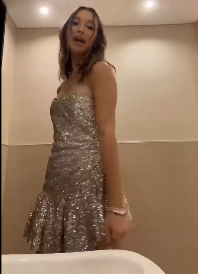 Modest Sheath Strapless Sequin Silver Short Formal Homecoming Dress Middle School Short 18th Birthday Outfits Graduation Dress Cocktail Dresses DH2228