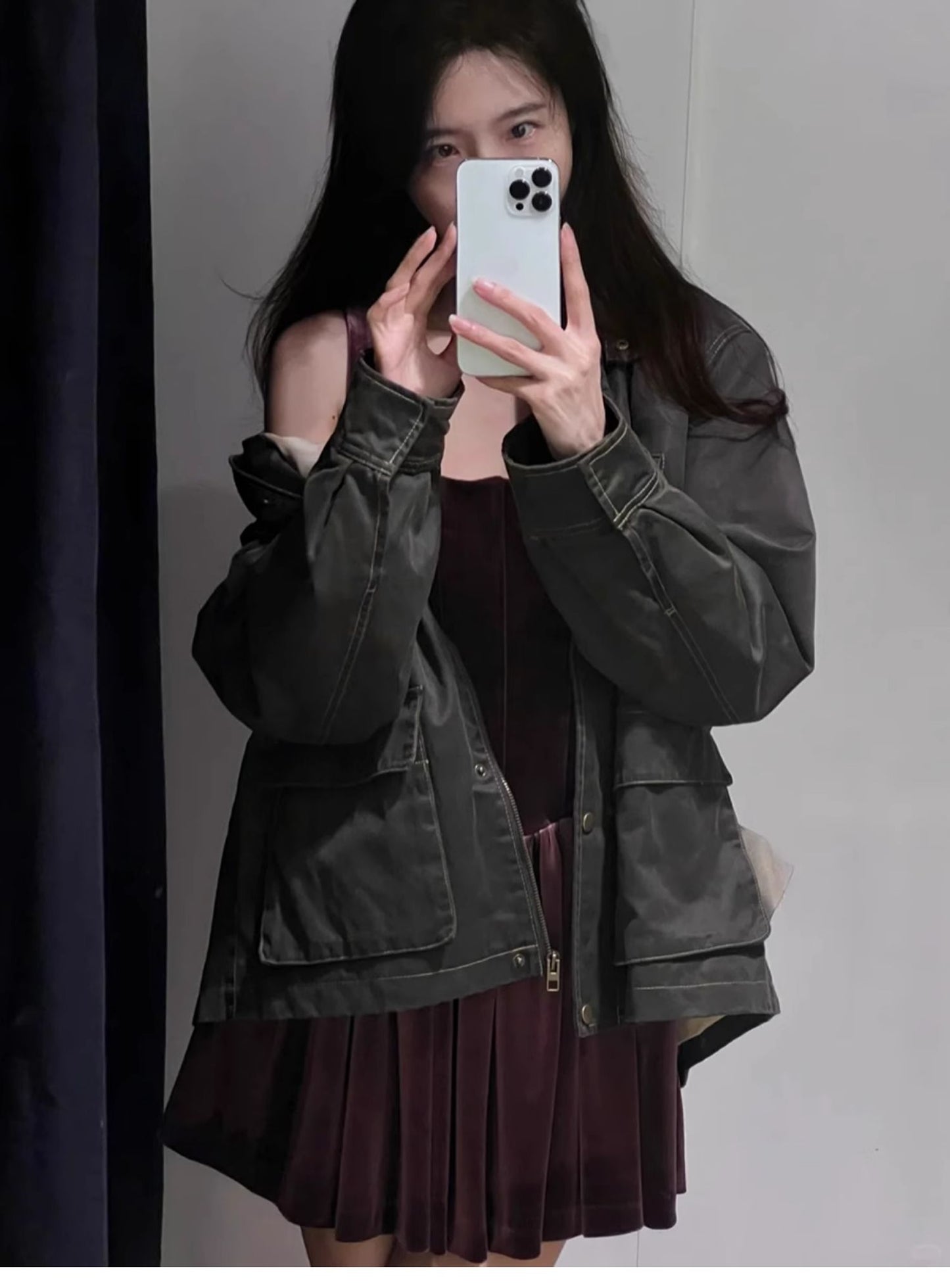Robe de soirée élégante en velours bordeaux, coupe trapèze, col carré, tenue de 18e anniversaire, robe de remise de diplôme, mini robe courte Hoco DH2532