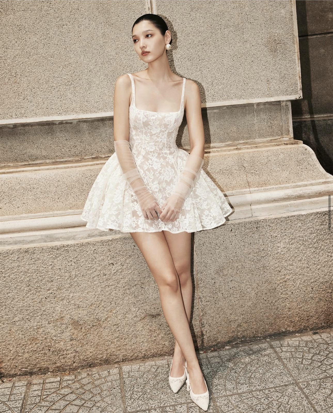 Robe de bal mignonne, carrée, vert sauge, courte, en dentelle, formelle, pour la 8e année, robe de cocktail pour le collège, tenues Hoco DH2628