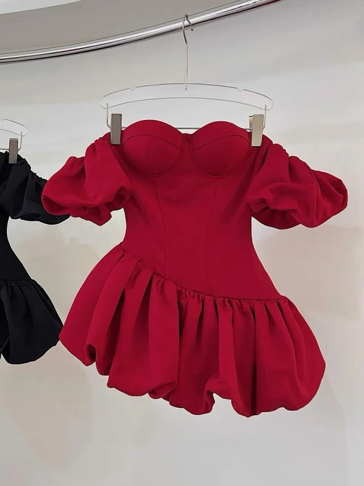 Robe de bal courte en satin blanc à épaules dénudées, tenue de soirée de 4e année, robe de cocktail pour le collège, tenue Hoco DH2627