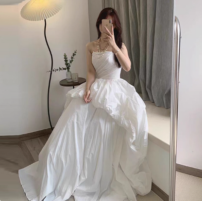 Robe de bal courte à bretelles spaghetti, gris argenté, robe de soirée courte, robe de bal Hoco DH2684