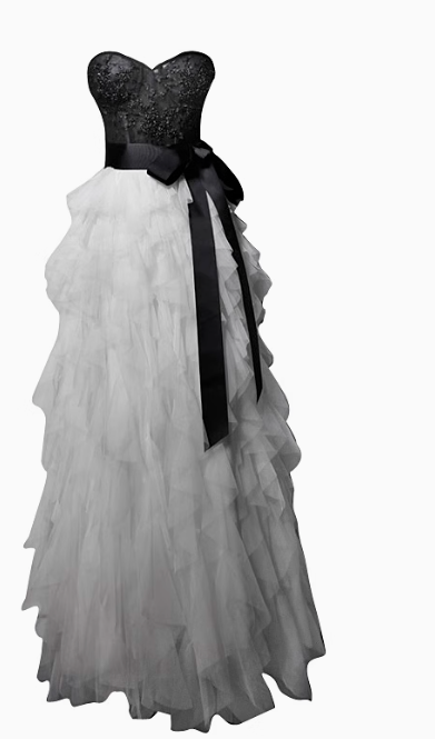 Fashion Black/Gray Long Ball Gown Tiered Tulle Evening Gown Modest Formal Dress Cute 18th Birthday Outfit DH2748