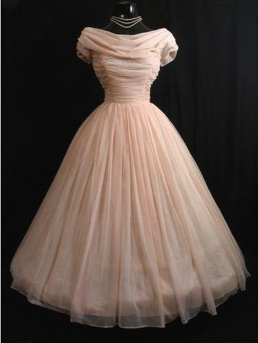 Vintage Ball Gown Scoop Blush Pink Formal 8th Grade Homecoming Dresses Summer Middle School Hoco Dress 6th Grade Graduation Outfits DH315