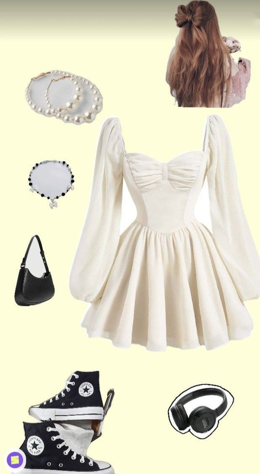 Fancy Short Hoco Dresses A line Sweetheart Mini Formal 8th Grade Homecoming Dresses Summer Middle School Chiffon Homecoming Outfits DH39