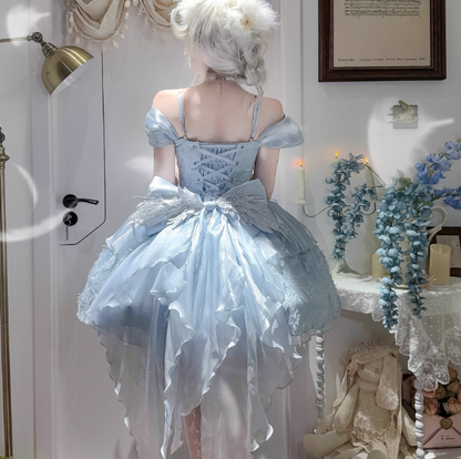 Pretty Ball Gown White Satin Short Formal 8th Grade Homecoming Dresses Summer Middle School Hoco Dress 6th Grade Graduation Outfits DH443