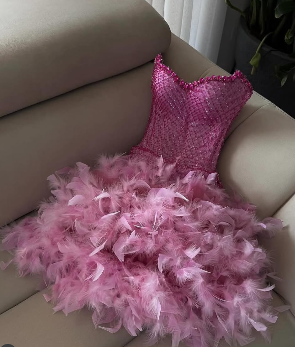 Pretty Sheath Sweetheart Sequin Pink Short Formal 8th Grade Homecoming Dresses Summer Middle School Hoco Dress 6th Grade Graduation Outfits DH454