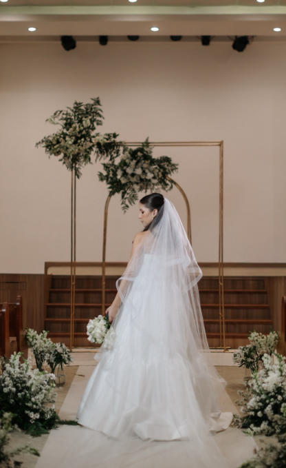 Dreamy Wedding Dress Ball Gown Strapless Satin White Wedding Dresses Bridal Gowns DH731