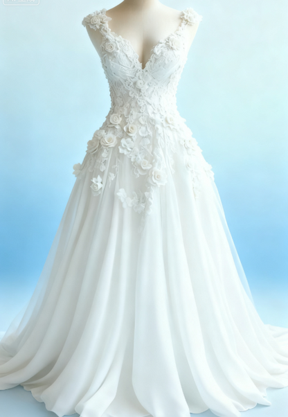 Glam A-Line Long Prom Dresses Chiffon Appliques Pink Evening Dresses Sleeveless Pink Birthday Dresses DP04089