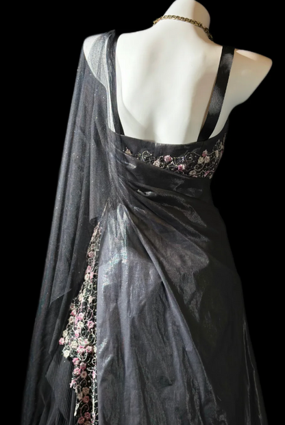 Robe de bal courte à bretelles spaghetti, gris argenté, robe de soirée courte, robe de bal Hoco DH2684