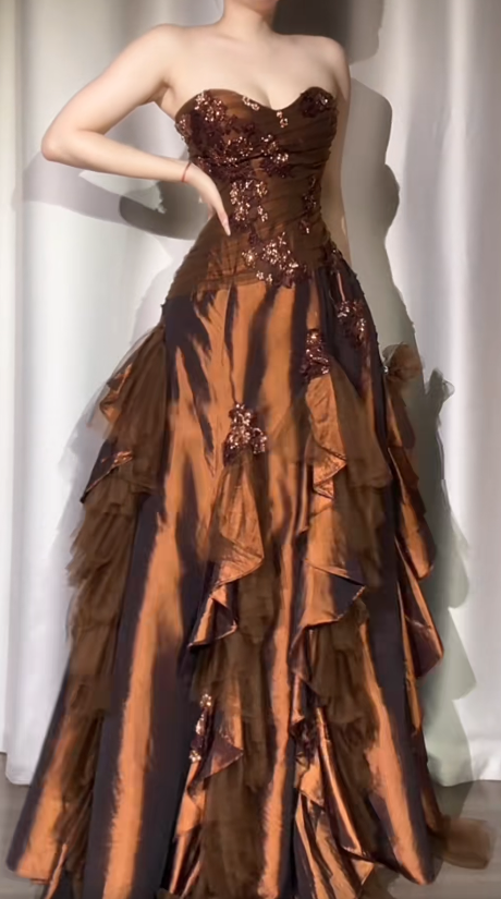 Elegant Sweetheart Sheath Long Evening Dresses Beaded Satin Prom Dresses Sleeveless Party Dresses DP04110