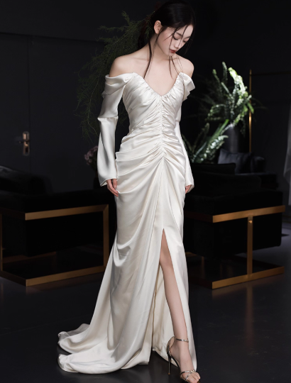 Süßes Ballkleid Spaghettiträger Silbergrau Mini Kurzes Formales Homecoming-Kleid Party Kurzes Ballkleid Hoco Kleider DH2684