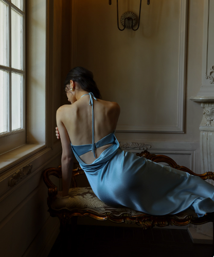 Robe de bal courte à bretelles spaghetti, gris argenté, robe de soirée courte, robe de bal Hoco DH2684