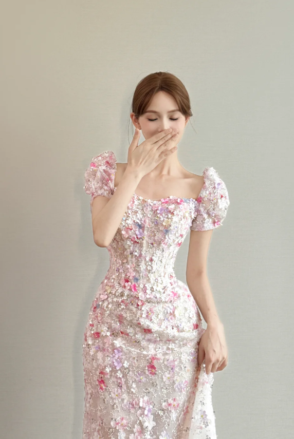 Süßes Ballkleid Spaghettiträger Silbergrau Mini Kurzes Formales Homecoming-Kleid Party Kurzes Ballkleid Hoco Kleider DH2684