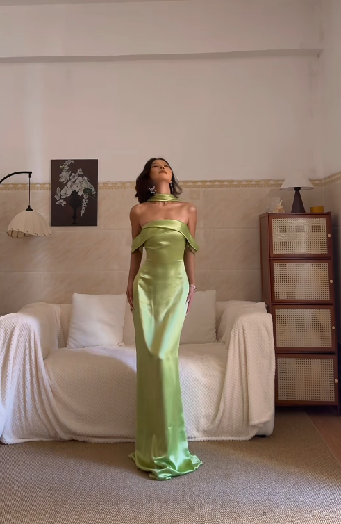 Robe de bal courte à bretelles spaghetti, gris argenté, robe de soirée courte, robe de bal Hoco DH2684