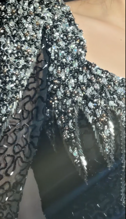 Robe de bal courte à bretelles spaghetti, gris argenté, robe de soirée courte, robe de bal Hoco DH2684