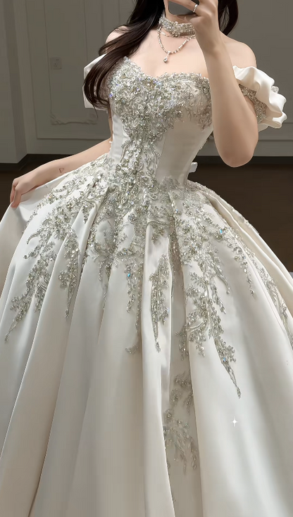 Süßes Ballkleid Spaghettiträger Silbergrau Mini Kurzes Formales Homecoming-Kleid Party Kurzes Ballkleid Hoco Kleider DH2684