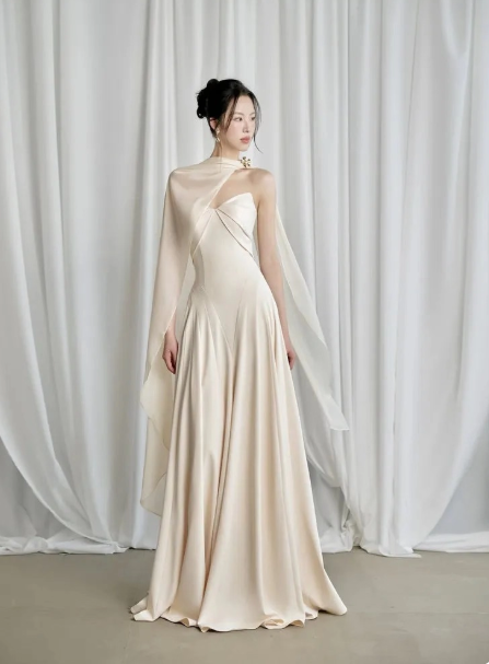 Robe de bal courte à bretelles spaghetti, gris argenté, robe de soirée courte, robe de bal Hoco DH2684