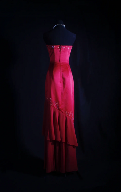 Robe de bal courte à bretelles spaghetti, gris argenté, robe de soirée courte, robe de bal Hoco DH2684