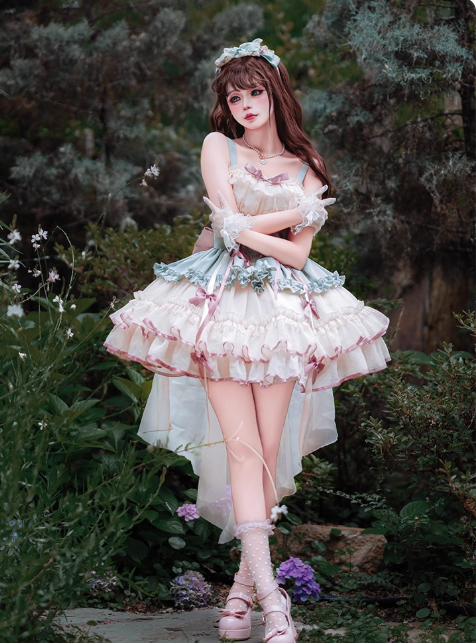 Süßes Ballkleid Spaghettiträger Silbergrau Mini Kurzes Formales Homecoming-Kleid Party Kurzes Ballkleid Hoco Kleider DH2684