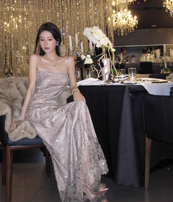 Süßes Ballkleid Spaghettiträger Silbergrau Mini Kurzes Formales Homecoming-Kleid Party Kurzes Ballkleid Hoco Kleider DH2684