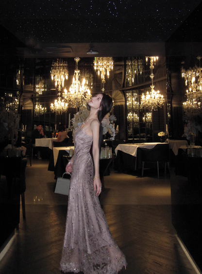 Süßes Ballkleid Spaghettiträger Silbergrau Mini Kurzes Formales Homecoming-Kleid Party Kurzes Ballkleid Hoco Kleider DH2684