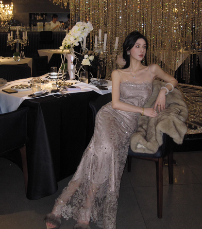 Süßes Ballkleid Spaghettiträger Silbergrau Mini Kurzes Formales Homecoming-Kleid Party Kurzes Ballkleid Hoco Kleider DH2684